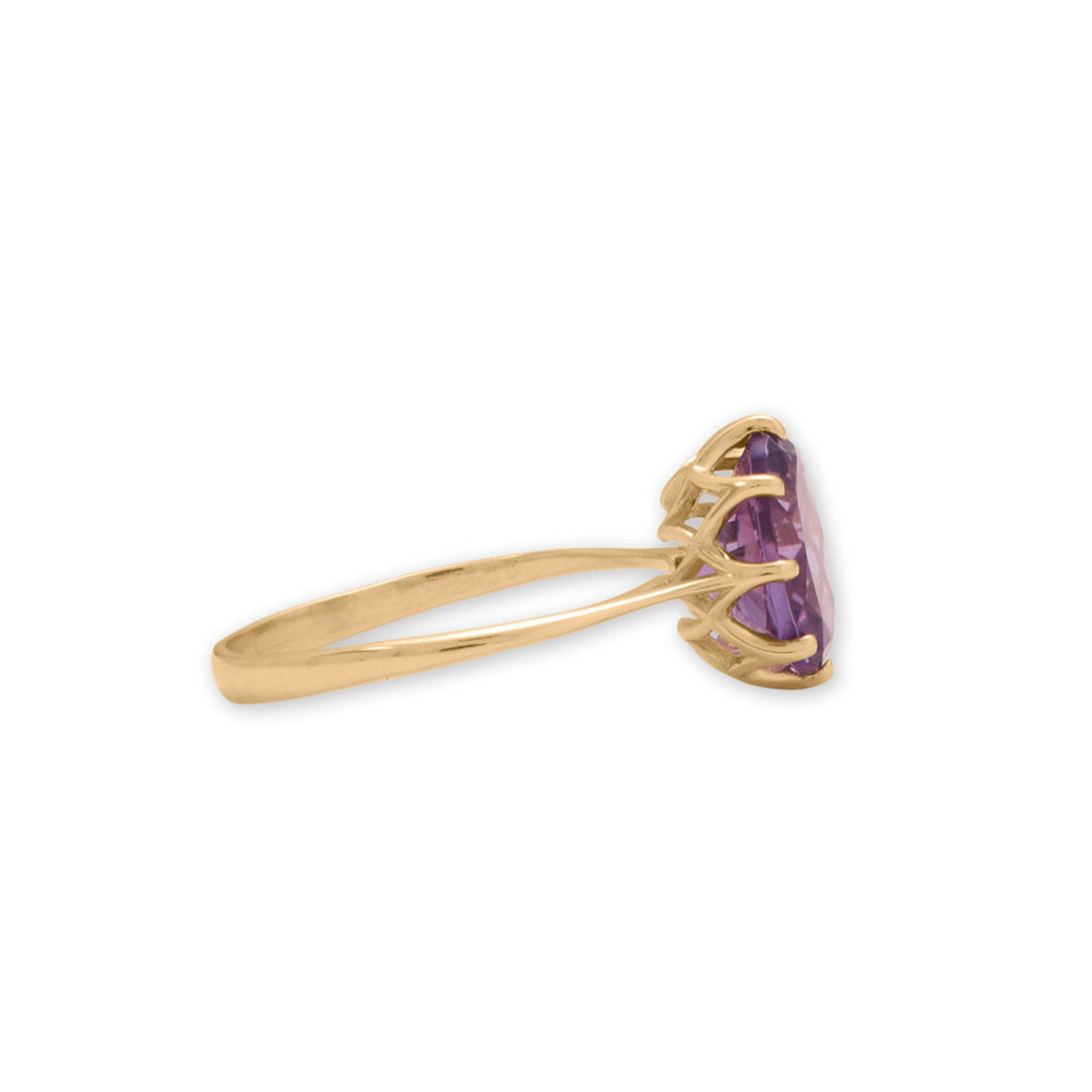 14 Karat Gold Precision Cut Amethyst Ring from Sparks and Gem (A+ BBB Rating)
- Get your rings, bracelet, necklace, earrings, charms, chains, anklets in various colours, newest styles, and designs like beaded, cocktails, wedding bands, statements, geometric, gemstones, spinners, spoons, cushion, baguette, tapered, long, short, collars, chokers, layered, bangles, cuff, studs, climbers, bar, and morej
